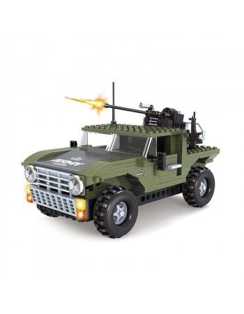 Конструктор AUSINI KEYIXING Army 'Військовий джип' (303 деталі) арт. 22508