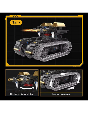 Конструктор на радіокеруванні 5в1 'Robots Pro/Робот' арт. K 96185