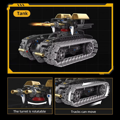 Конструктор на радіокеруванні 5в1 'Robots Pro/Робот' арт. K 96185