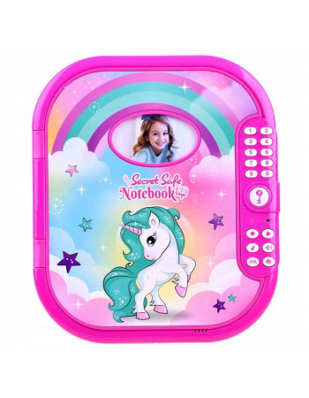 Дитячий блокнот скарбничка-сейф з кодовим замком  арт. WF 3006 B