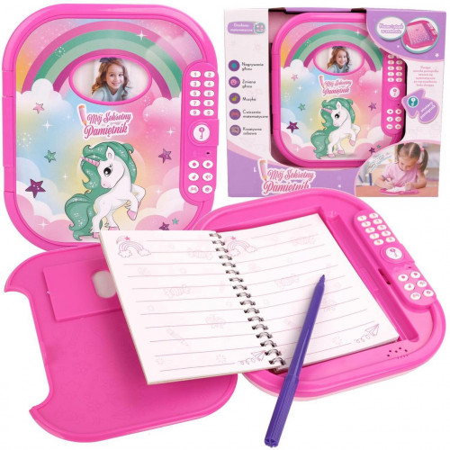 Дитячий блокнот скарбничка-сейф з кодовим замком  арт. WF 3006 B