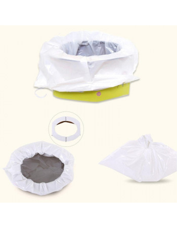 Дитячий складаний дорожній горщик (картон)