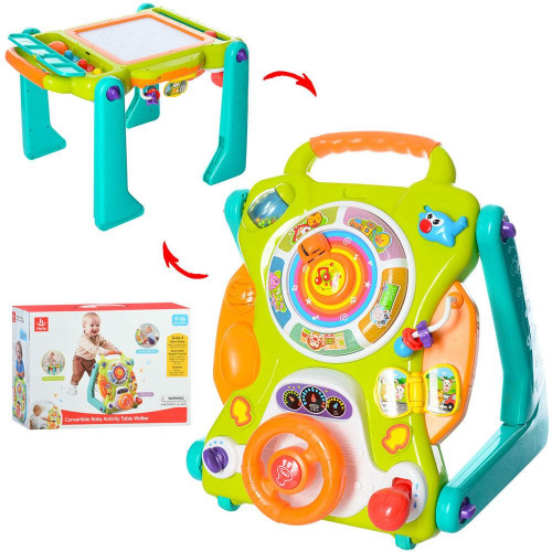 *Ігровий центр - каталка - ходунки - столик 3 в 1 Limo Toy арт. 2107