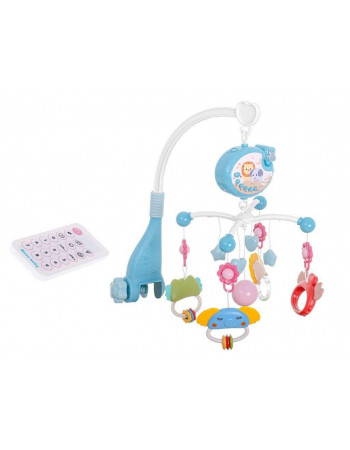 Карусель - мобіль на ліжко з пультом арт. 698-84/85