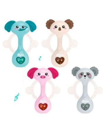 Брязкальце музичне 'Funny Animal' СВИНКА арт. SL 83025 /26/27/28