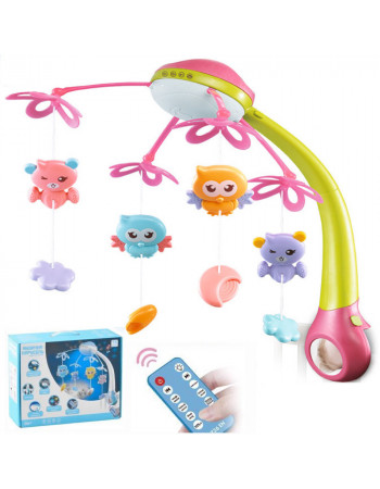 Музична Карусель на ліжечко з пультом арт. 45492