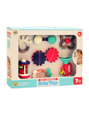 Набір брязкалець 'Eco Friendly Baby Toys' (7 штук) арт. 84834