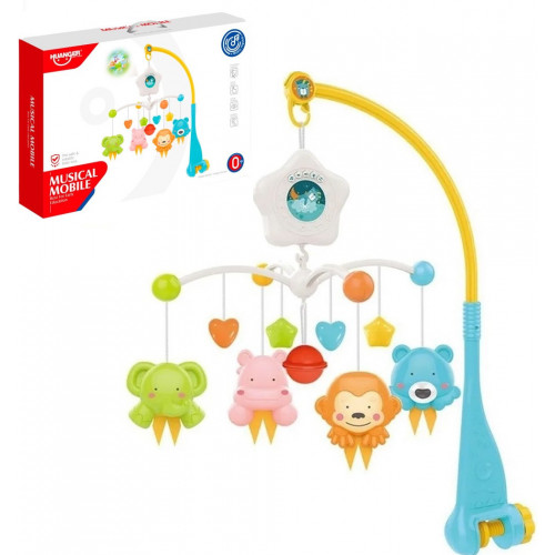 Карусель – мобіль на ліжечко TM Huanger арт. 0307