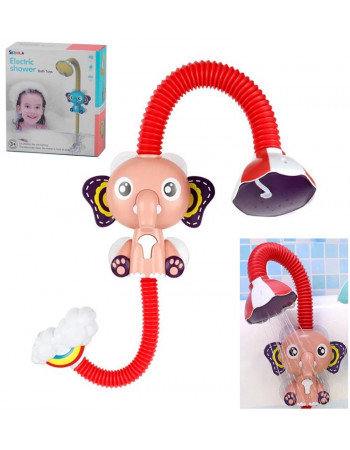 Іграшка для ванної/водоспад 'Слоник' РОЖЕВИЙ арт. 8366-22 А