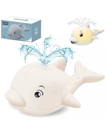 Іграшка-фонтан для ванної 'Дельфин' БІЛИЙ арт. 6699 B/Q