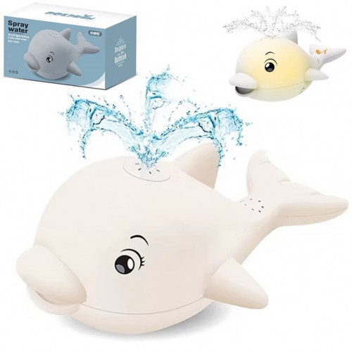 Іграшка-фонтан для ванної 'Дельфин' БІЛИЙ арт. 6699 B/Q