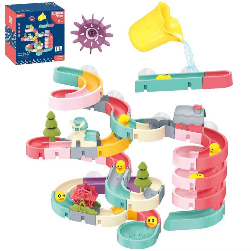 Іграшка для ванної на присосках (трек-спуск) арт. 8366-38 A