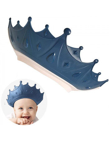 Накладка для купання малюків (шапочка для миття голови) СИНЯ арт. C 56383