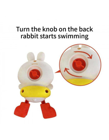 Водоплаваюча заводна іграшка 'Кролик' TM Huanger арт. HE 8052