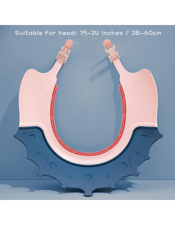 Накладка для купання малюків (шапочка для миття голови) СИНЯ арт. C 56383