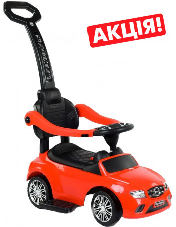 Каталка - толокар музична з батьківською ручкою TM JOY арт. 806 S-15905