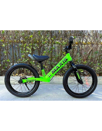 Велобіг (біговел) з надувними колесами 16 дюймів та ручним гальмом TM CORSO MAXIS арт. MX-80144