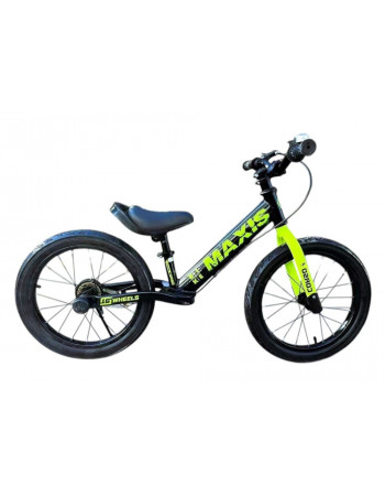 Велобіг (біговел) з надувними колесами 16 дюймів та ручним гальмом TM CORSO MAXIS арт. MX-71065