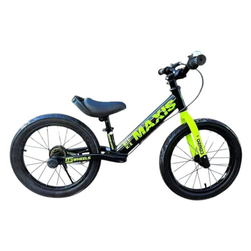 Велобіг (біговел) з надувними колесами 16 дюймів та ручним гальмом TM CORSO MAXIS арт. MX-71065