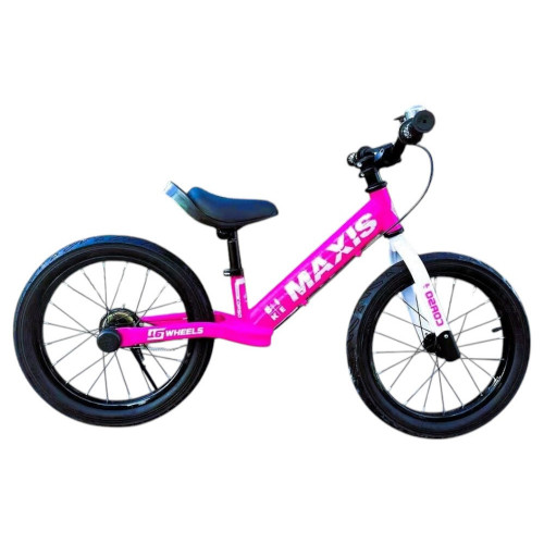 Велобіг (біговел) з надувними колесами 16 дюймів та ручним гальмом TM CORSO MAXIS арт. MX-48018