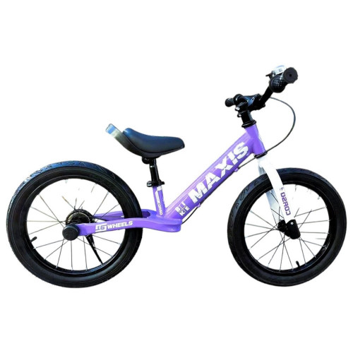 Велобіг (біговел) з надувними колесами 16 дюймів та ручним гальмом TM CORSO MAXIS арт. MX-30694