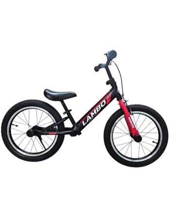 Велобіг (біговел) з надувними колесами 16 дюймів та ручним гальмом TM CORSO LAMBO арт. LB-16322