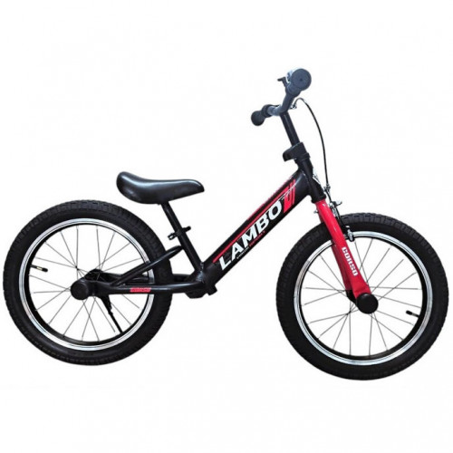 Велобіг (біговел) з надувними колесами 16 дюймів та ручним гальмом TM CORSO LAMBO арт. LB-16322