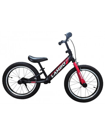 Велобіг (біговел) з надувними колесами 16 дюймів та ручним гальмом TM CORSO LAMBO арт. LB-16322