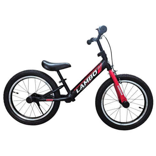 Велобіг (біговел) з надувними колесами 16 дюймів та ручним гальмом TM CORSO LAMBO арт. LB-16322