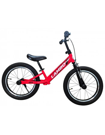 Велобіг (біговел) з надувними колесами 16 дюймів та ручним гальмом TM CORSO LAMBO арт. LB-16745