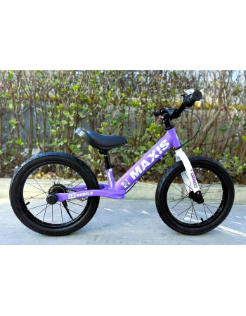 Велобіг (біговел) з надувними колесами 16 дюймів та ручним гальмом TM CORSO MAXIS арт. MX-30694
