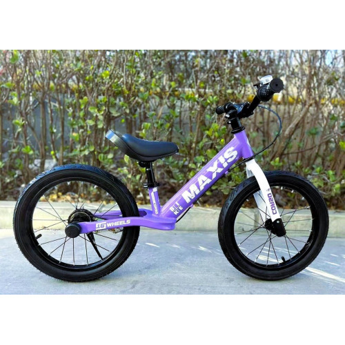 Велобіг (біговел) з надувними колесами 16 дюймів та ручним гальмом TM CORSO MAXIS арт. MX-30694