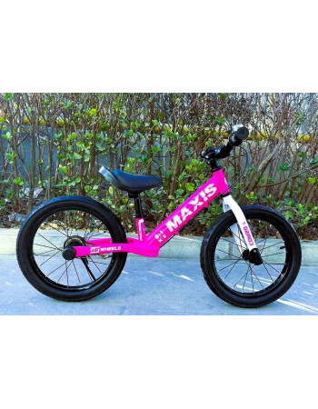 Велобіг (біговел) з надувними колесами 16 дюймів та ручним гальмом TM CORSO MAXIS арт. MX-48018