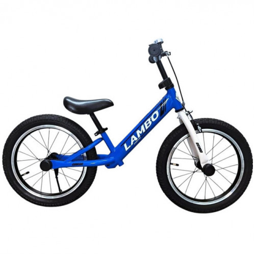 Велобіг (біговел) з надувними колесами 16 дюймів та ручним гальмом TM CORSO LAMBO арт. LB-16820