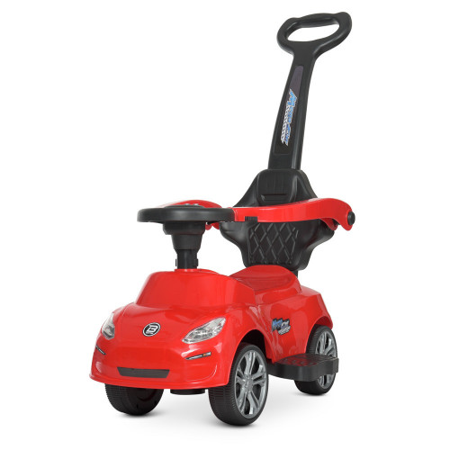 Каталка-толокар із батьківською ручкою Bambi Mega Car арт. 4576-3