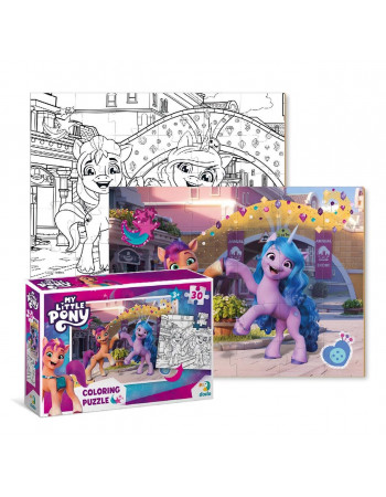 Пазли-розмальовка 2 в 1 'My Little Pony' (30 деталей) арт. 200134