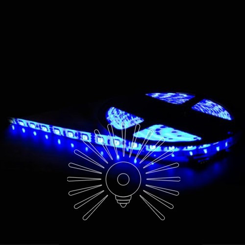 Світлова стрічка LEMANSO IP65 5m 60SMD 5050 12 V RGB 10 W/м 6 LM/led (ціна за 5 м) / LMA9302