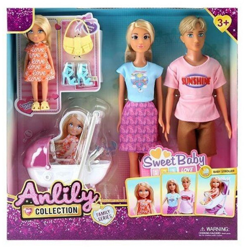 Набір ляльок Anlily 'Сім'я' арт. 616322