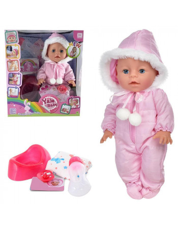 Пупс 'Yale baby' (закриває очі у положенні лежачи) арт. YL 1953 U