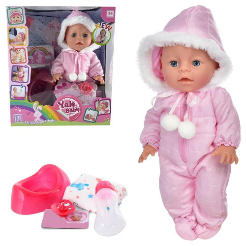 Пупс 'Yale baby' (закриває очі у положенні лежачи) арт. YL 1953 U