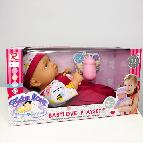 Пупс звуковий м'яконабивний 'Baby Tutu love' арт. 9273