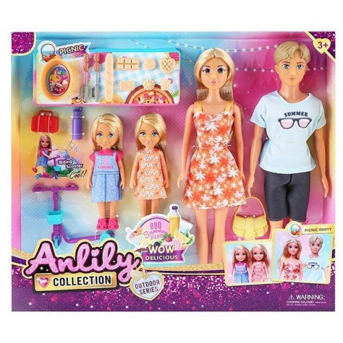 Набір ляльок Anlily 'Сім'я' арт. 616812