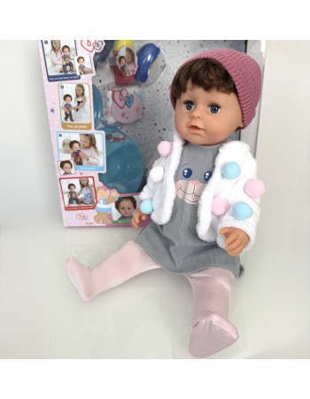 Пупс/лялька з аксесуарами 'Yale baby' арт. 001C/BLC 209 C