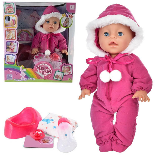 Пупс 'Yale baby' (закриває очі у положенні лежачи) арт. YL 1953 V