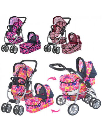 Коляска для ляльки Melogo 4 в 1 арт. 9662 М/2