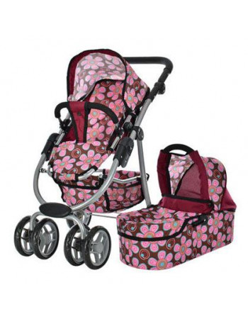 Коляска для ляльки Melogo 4 в 1 арт. 9662 М/3