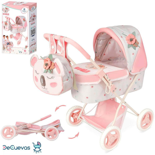 Візок/коляска для ляльки TM DeCuevas з сумкою арт. 85079