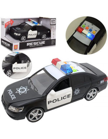 Машина 'Поліція' (Police) інерційна, звукова арт. WY 560 B