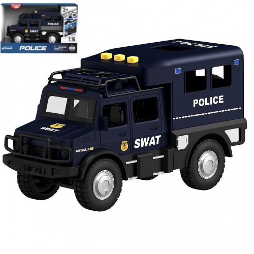 Машина/джип 'Police/Поліцейська' (інерційна, звукова) арт. WY 980 B