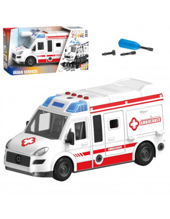 Машина-конструктор 'Швидка допомога' арт. YW 8088 C